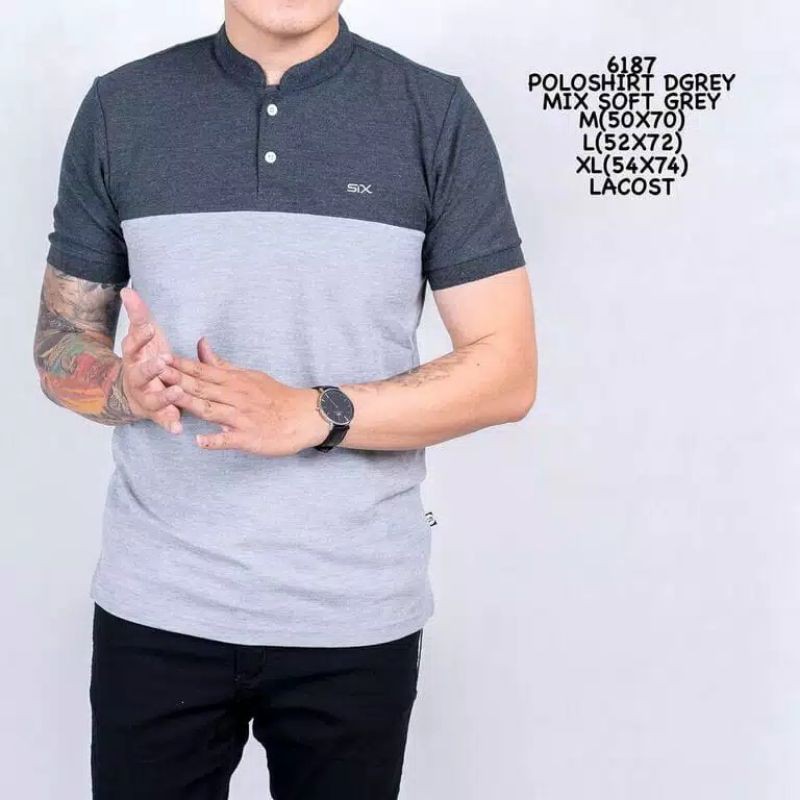 kaos polo distro kerah sanghai
