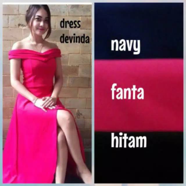 Sabrina dress/ dress pesta