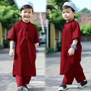  Baju  Koko  Anak  Muslim  Grosir Busana Laki Cowok Murah Islam 