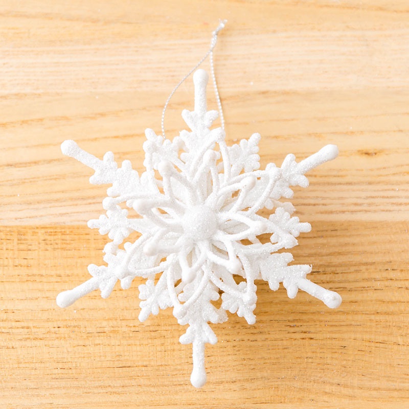 [ Christmas  Decoration Snowflake Pendant  Accessories  Home Decoration ]