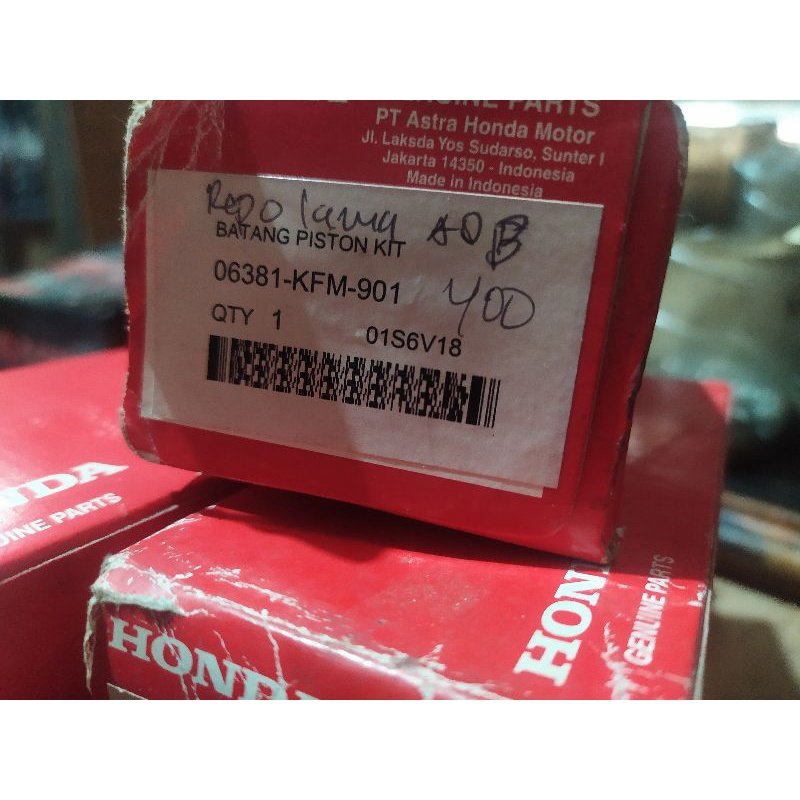 stang seher legenda/ revo 100/ supra fit original ahm