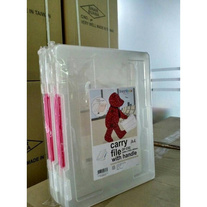 

Office & Stationery | Document Organizer | Livinbox Of-C02 Carrying Case Box File | Best Seller