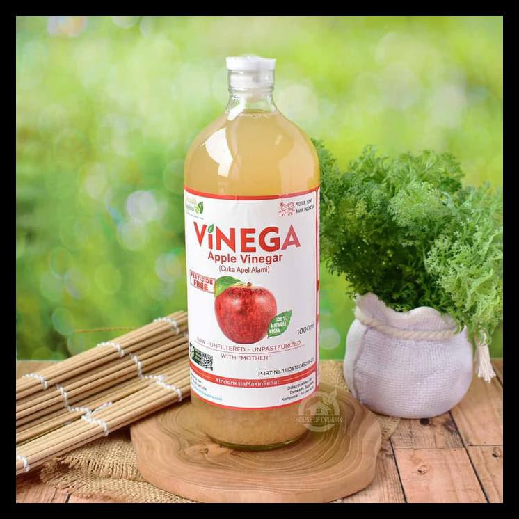 

Cuci Gudang Dehealth Supplies Vinega Apple Cider Vinegar (Cuka Apel Alami) 1000 Ml