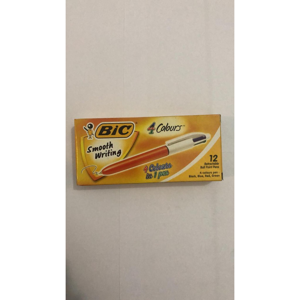 Pulpen BIC 4 Warna