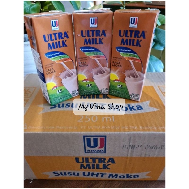 Susu UHT Ultramilk MOKA 250 ml