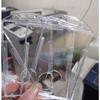

Casing id card transparancy frame kartu pegawai card holfer id