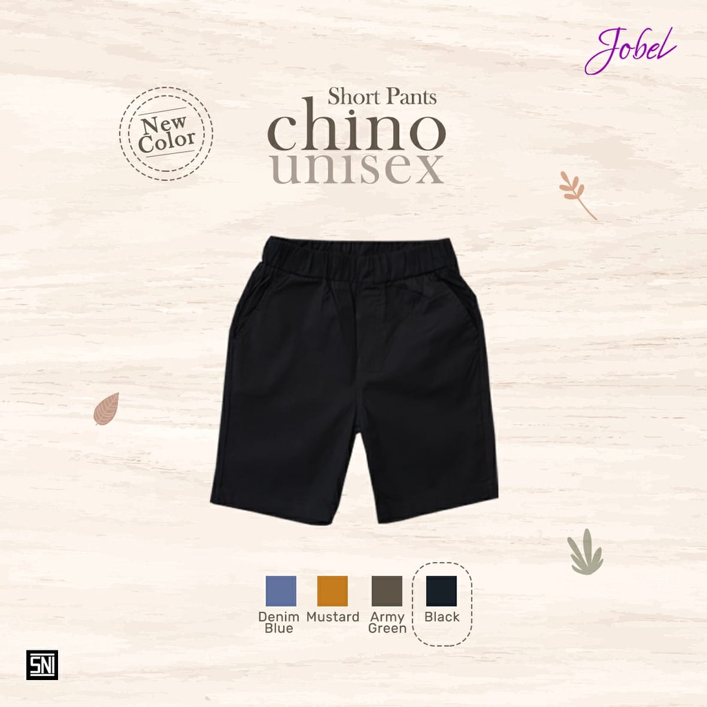 Kazel Jobel Short Pants Chino Unisex Celana Pendek Anak 0-5 Tahun