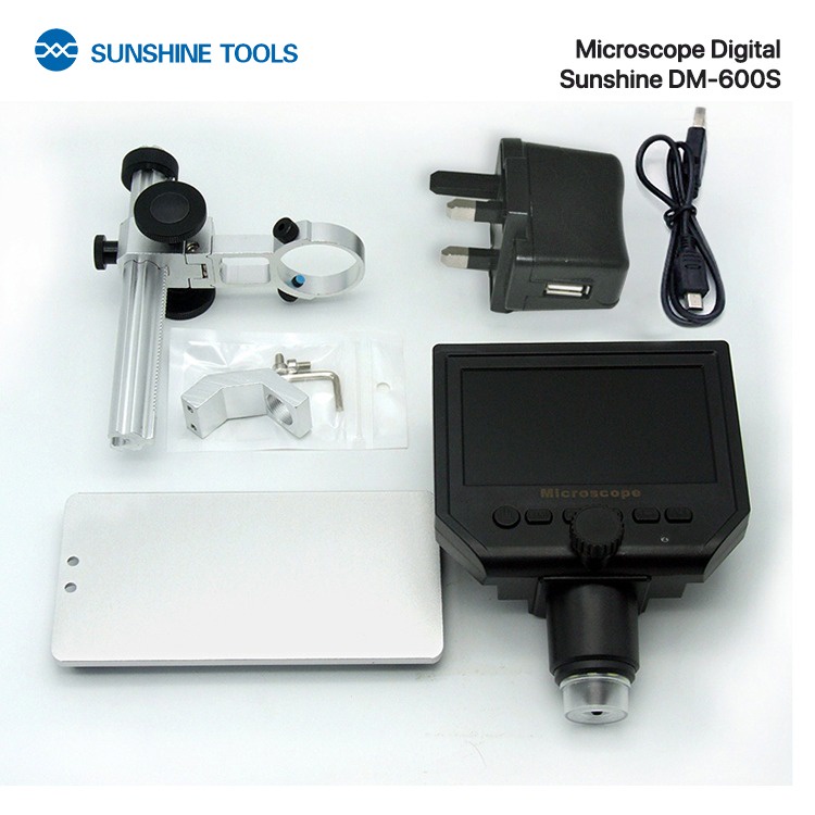 MICROSCOPE DIGITAL SUNSHINE DM-600S + LCD 4.3INC