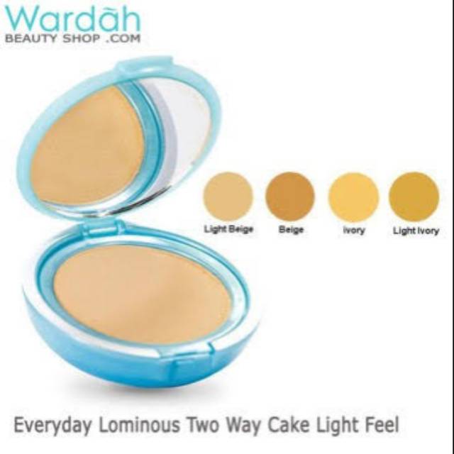 Wardah Luminous Two Way Cake