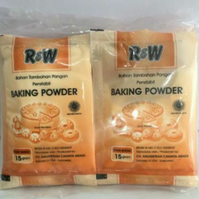 Baking Powder Rw Rajawali Sachet 15gr