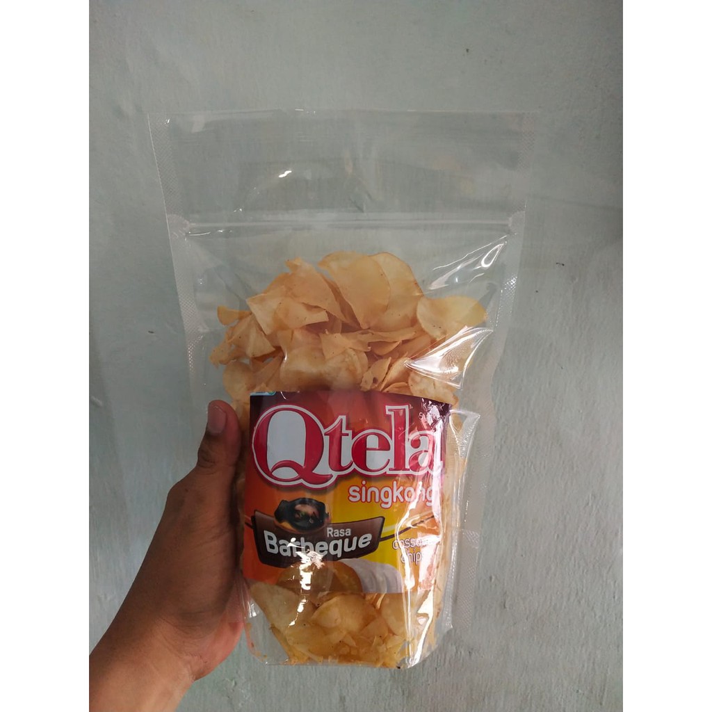 

Qtela BBQ Ori Repack Standing Pouch / Ziplock 200gr