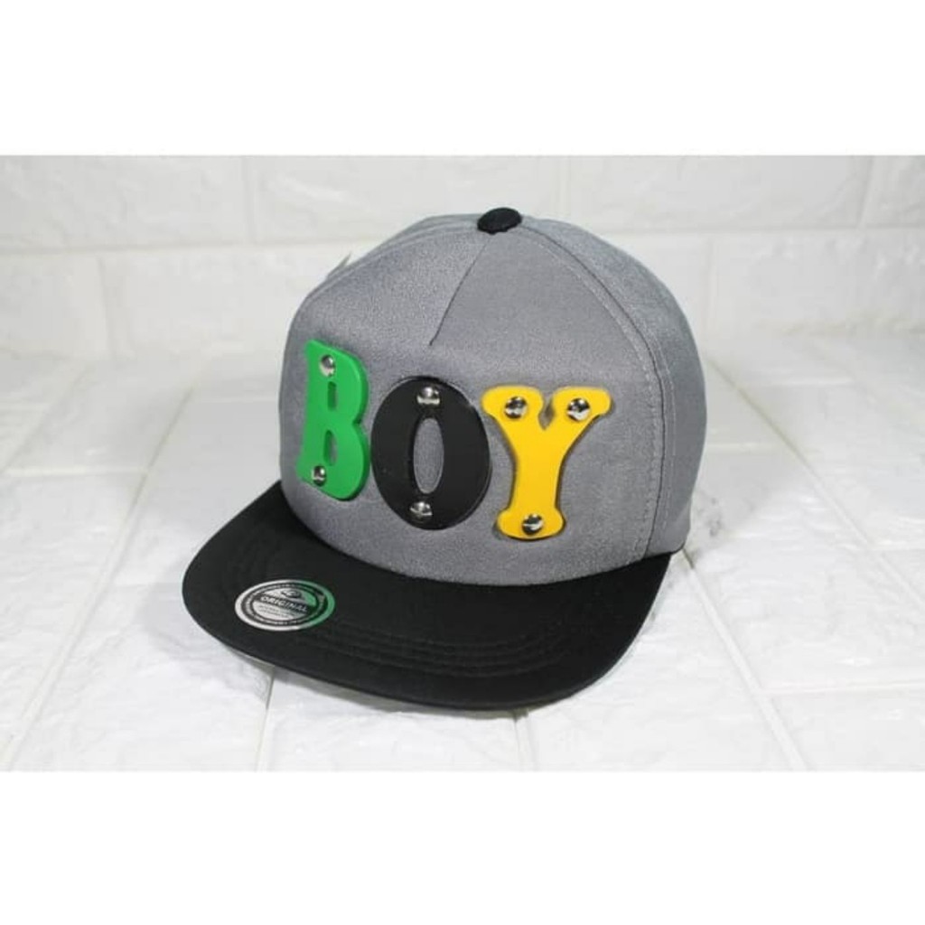 BOY Topi Snapback anak laki-laki/ topi basebol anak/ topi anak kualitas import new produk