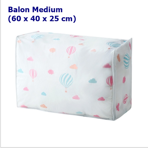 HomiHomi Tempat Penyimpanan Serbaguna Pakaian Selimut Storage Bag - TP010