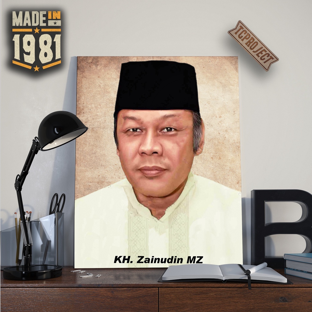 Poster Kh Zainudin Mz - Dekorasi Hiasan Dinding Kamar 02