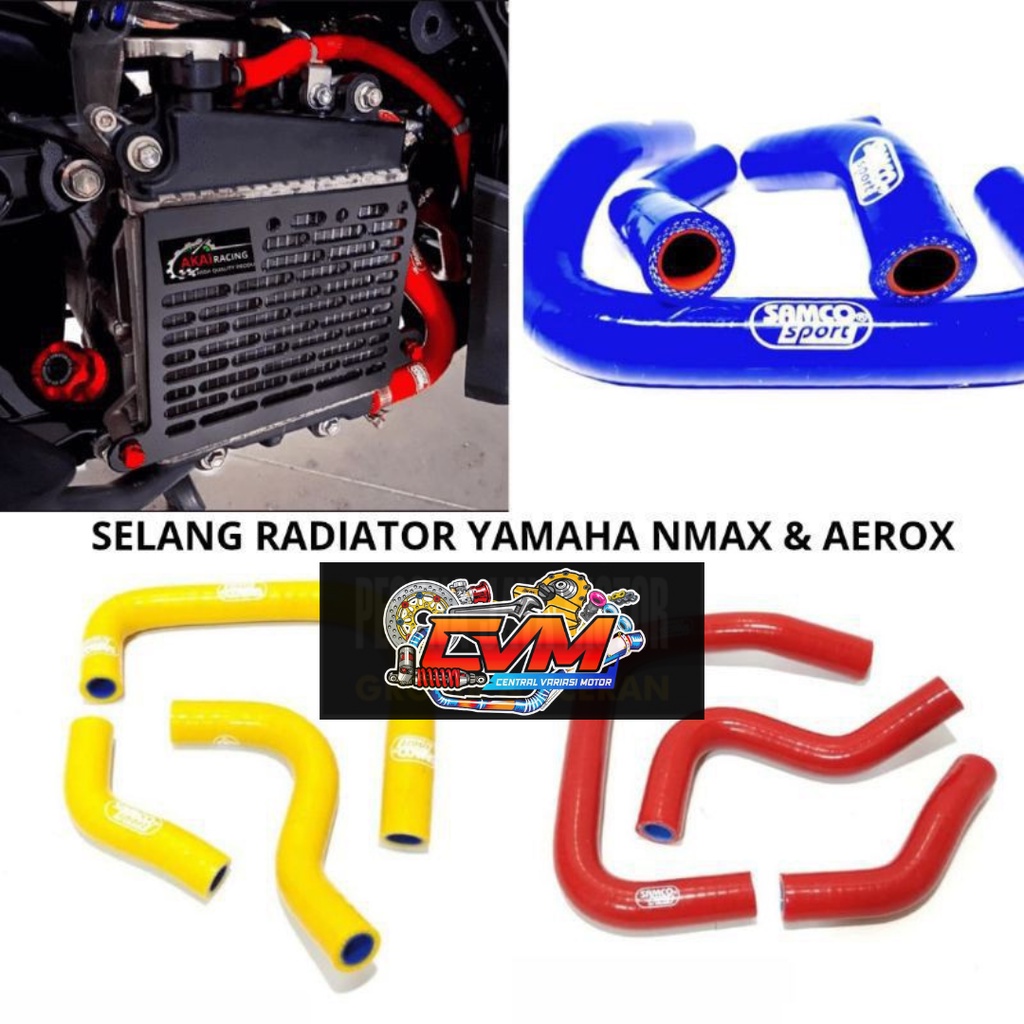 Selang Radiator Nmax Selang Samco Universal Nmax,Nmax New,Aerox