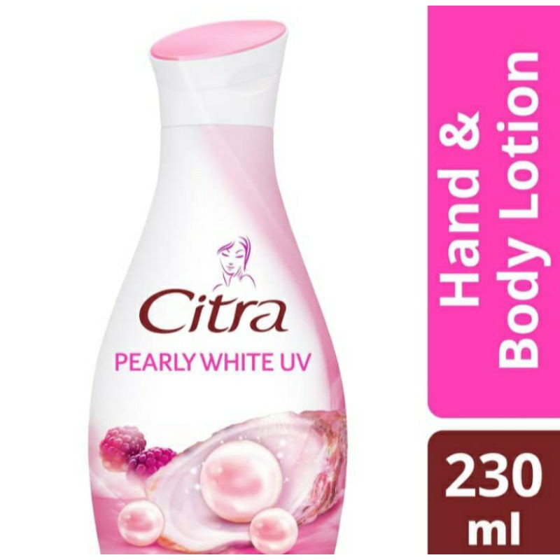 citra pearly white uv korean pearl &amp;mulberry 230ml