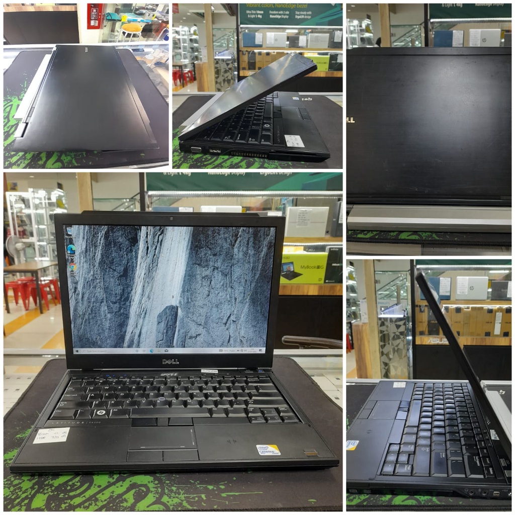 LEPTOP laptop SECOND BEKAS SEKEN TERMURAH 2Jutaan 2 jutaan seken bekas  DE  Latitude E4300 core 2 duo ram 4gb 4 GB berkualitas murah original BERGARANSI