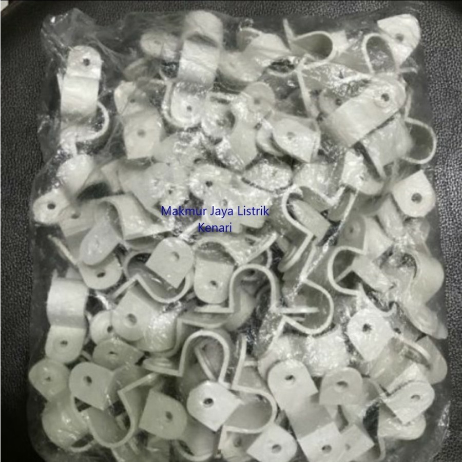 KLEM PIPA CONDUIT 20MM GOOD QUALITY Pak isi 100