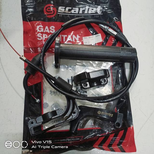 Gas spontan Scarlet model YZ 125