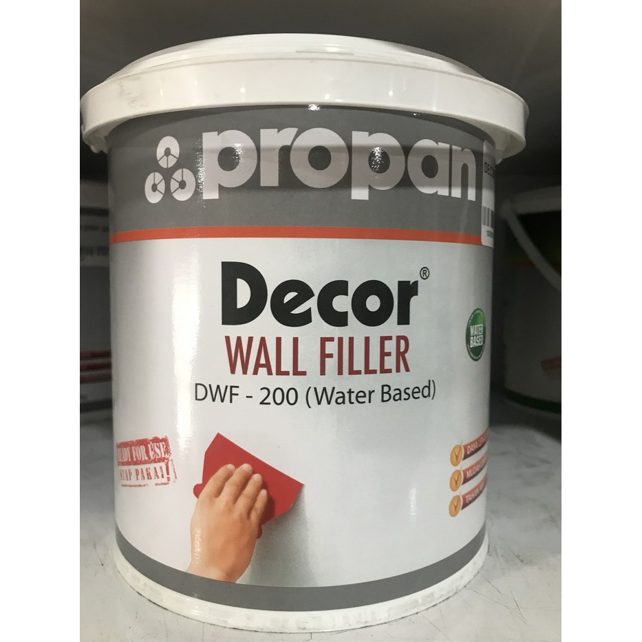 Jual Decor Wall Filler Plamur Propan ( dempul tembok ) onderdil