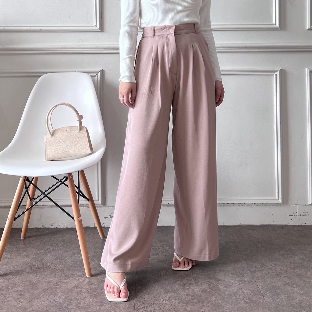 SURRELL - Jade Pants | Celana Panjang Kulot