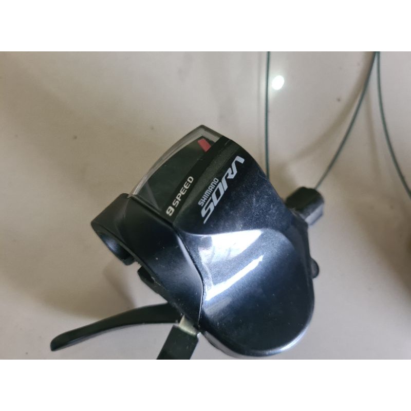 Shifter Shimano Sora Flat Bar 2 x 9 Speed Seri R3000 Operan Sepeda Flatt Flatbar 2sp x 9sp Bisa sepeda roadbike seli sepeda lipat folding bike kanan kiri right left