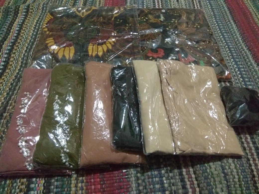 Promo Maura Couple Sania Ruffle Batik Couple Ori Ndoro Jowi Garansi Termurah Kekinian Promo