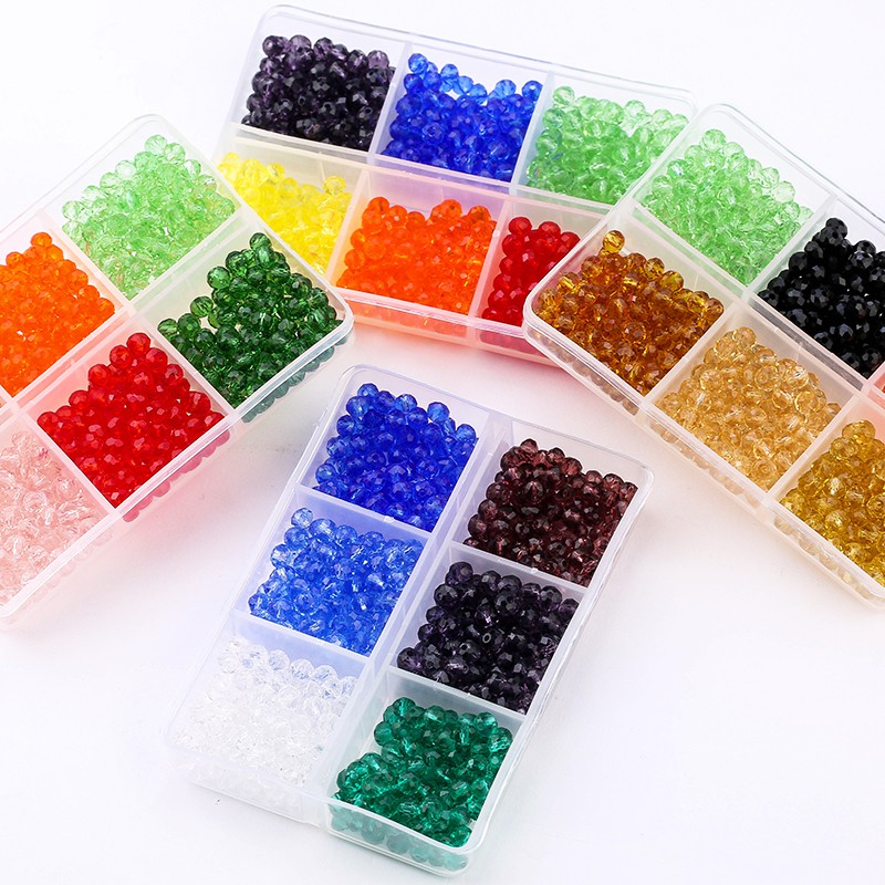 600 pcs 4mm 5040 Briolette Beads Kristal putaran beads Faceted Austria bead bordir untuk membuat Perhiasan Warna Terlaris