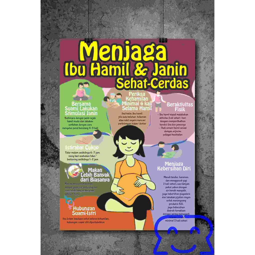 

Poster Kesehatan Ibu dan Anak harga untuk 1 poster