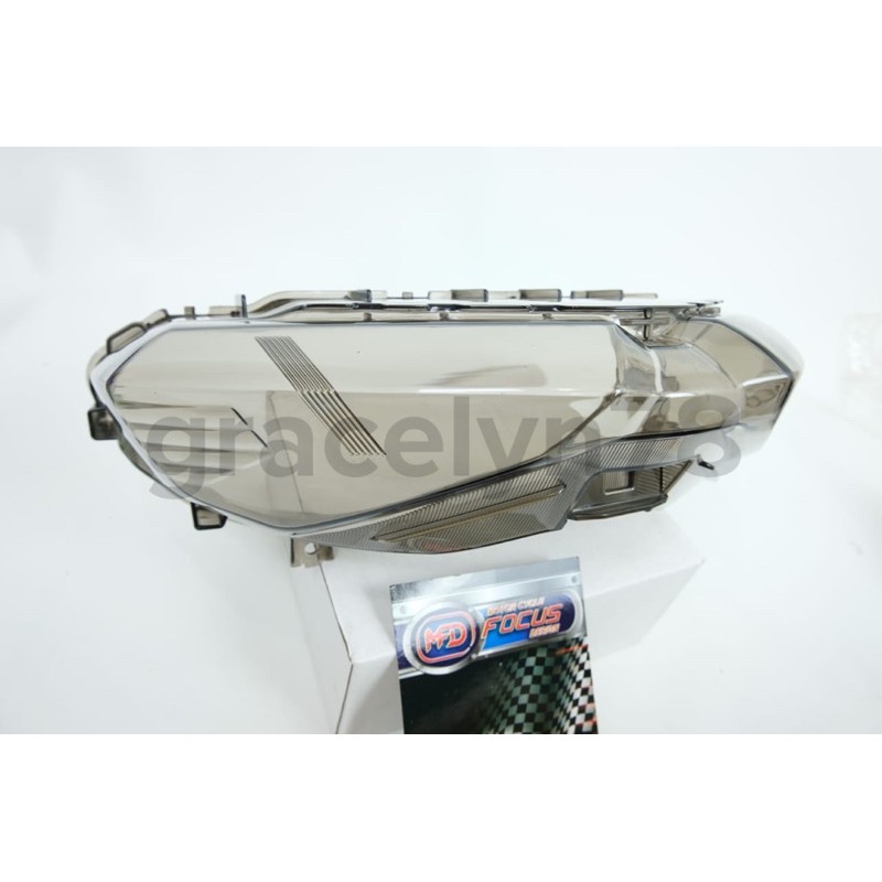 cover lampu stop yamaha nmax new 2020 riben kristal anti pecah