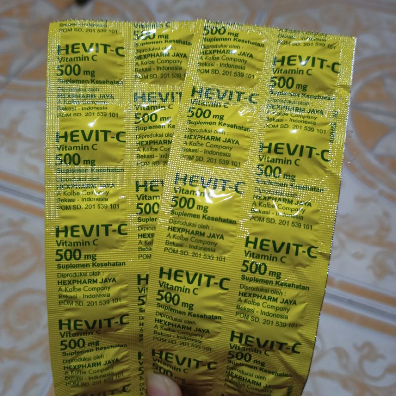 Vitamin C 500mg Hevit-C