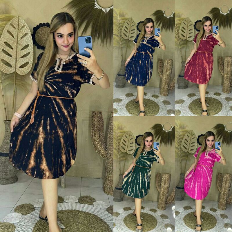 DASTER RENDA ARABIAN TERLARIS TERBARU TERMURAH LENGAN PENDEK REALPICT - FASHION WANITA - DRESS WANIT