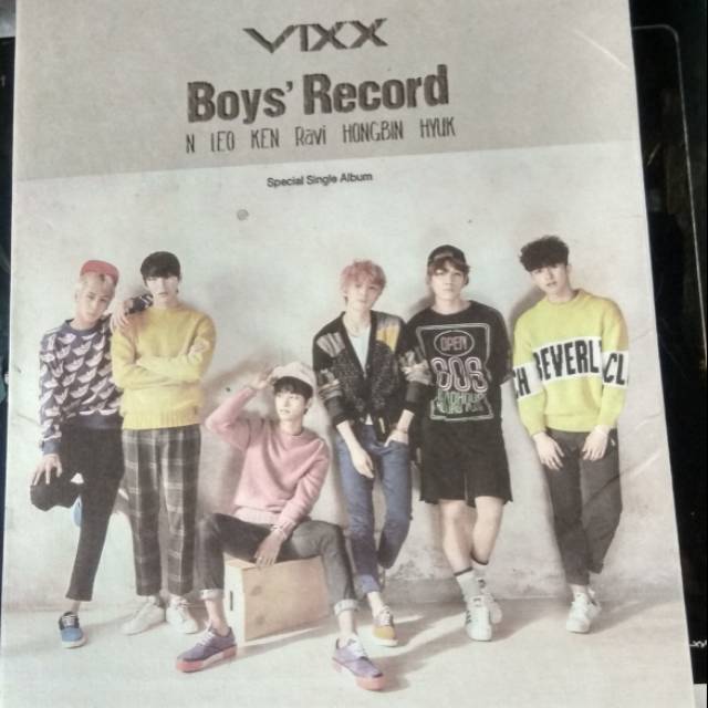 [PRELOVED] VIXX - BOYS RECORD