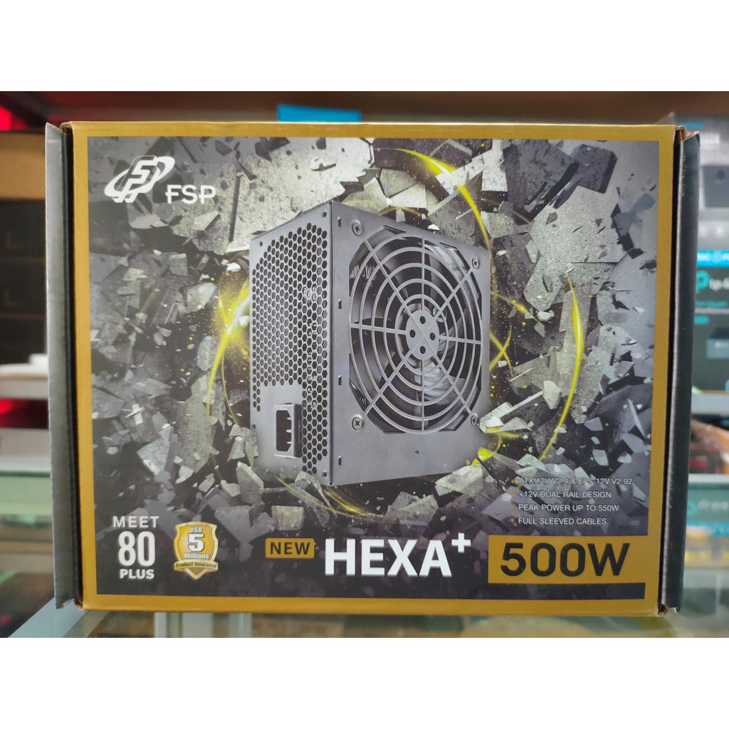 PSU FSP New Hexa+ 500W 80Plus