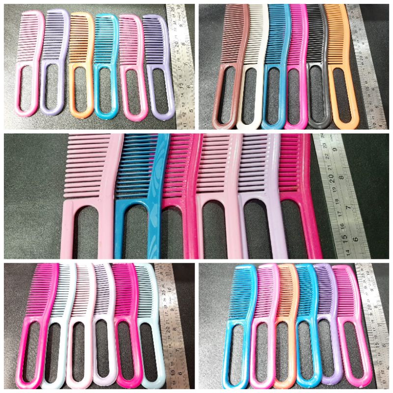 Sisir Gagang Lubang 12buah Kulakan Grosir