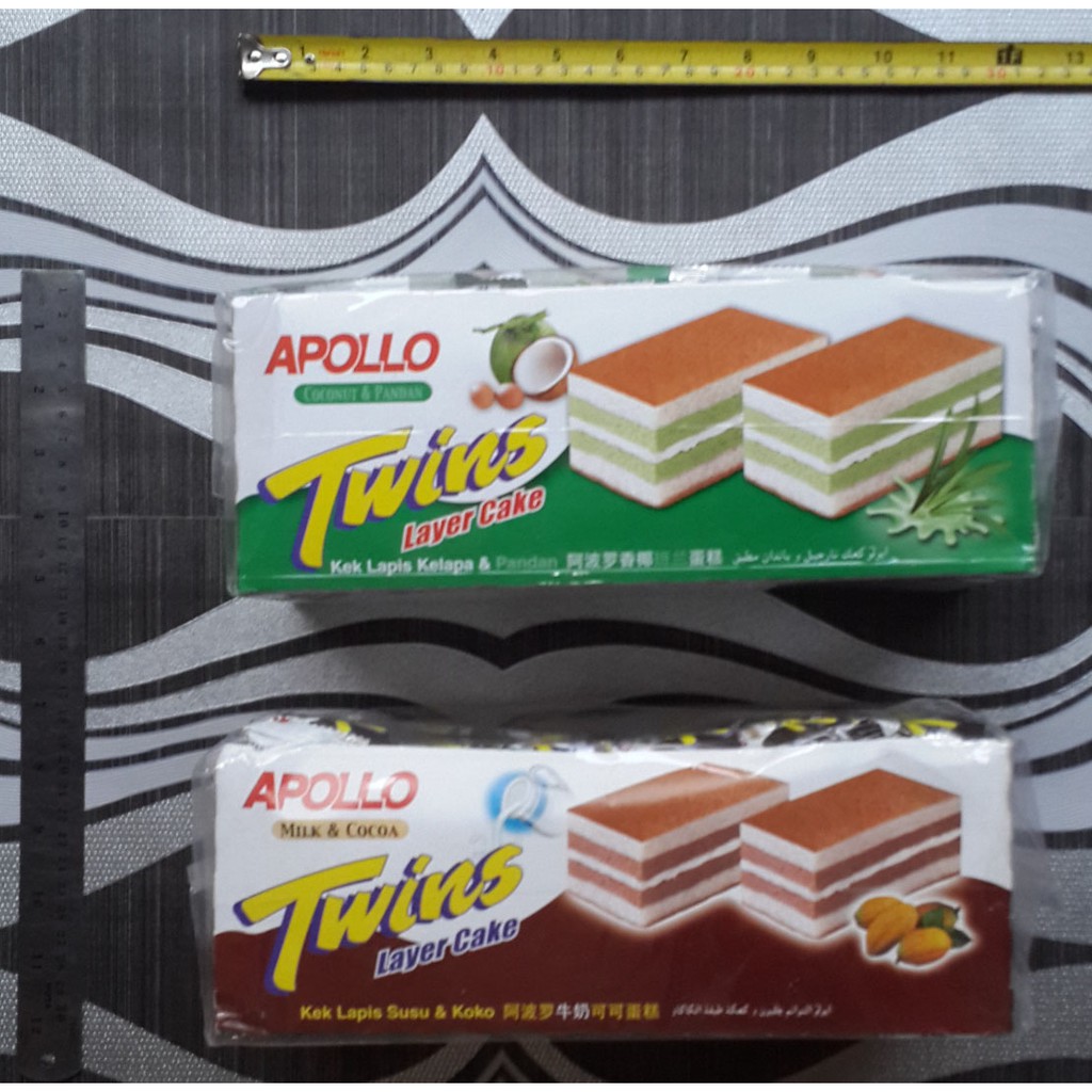 

Apollo TWIN layer cake malaysia