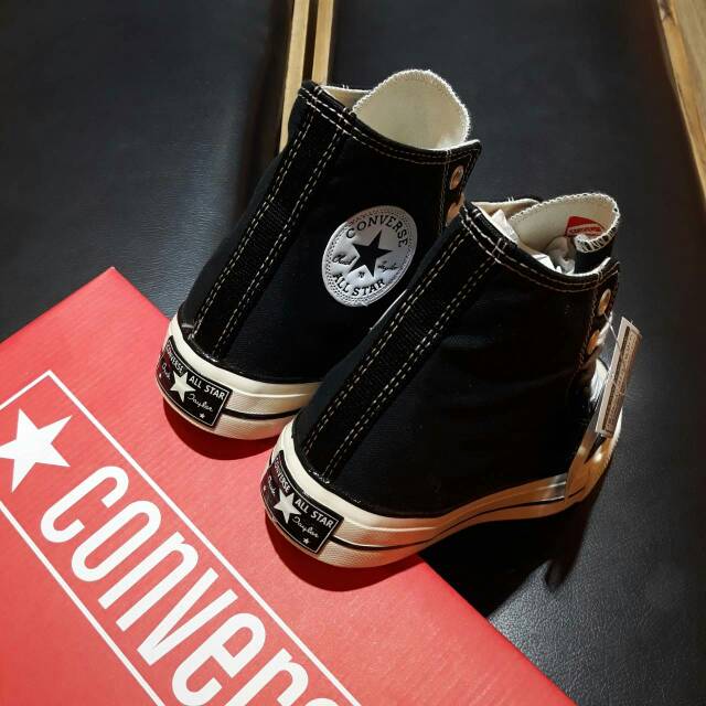 (BAYAR DI TEMPAT) CONVERSE 70s HIGH BLACKWHITE PREMIUM BNIB MADE IN VIETNAM TERMURAH TERLARIS