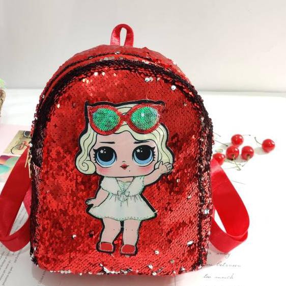  Promo Sale 3 3  9 RANSEL SEQUIN TAS  LOL  GLITTER LED 