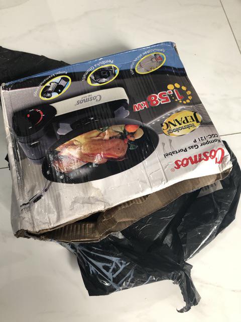 Kompor Portable Cosmos Cgc121p Gas Kecil Piknik Kemah Mendaki Garansi