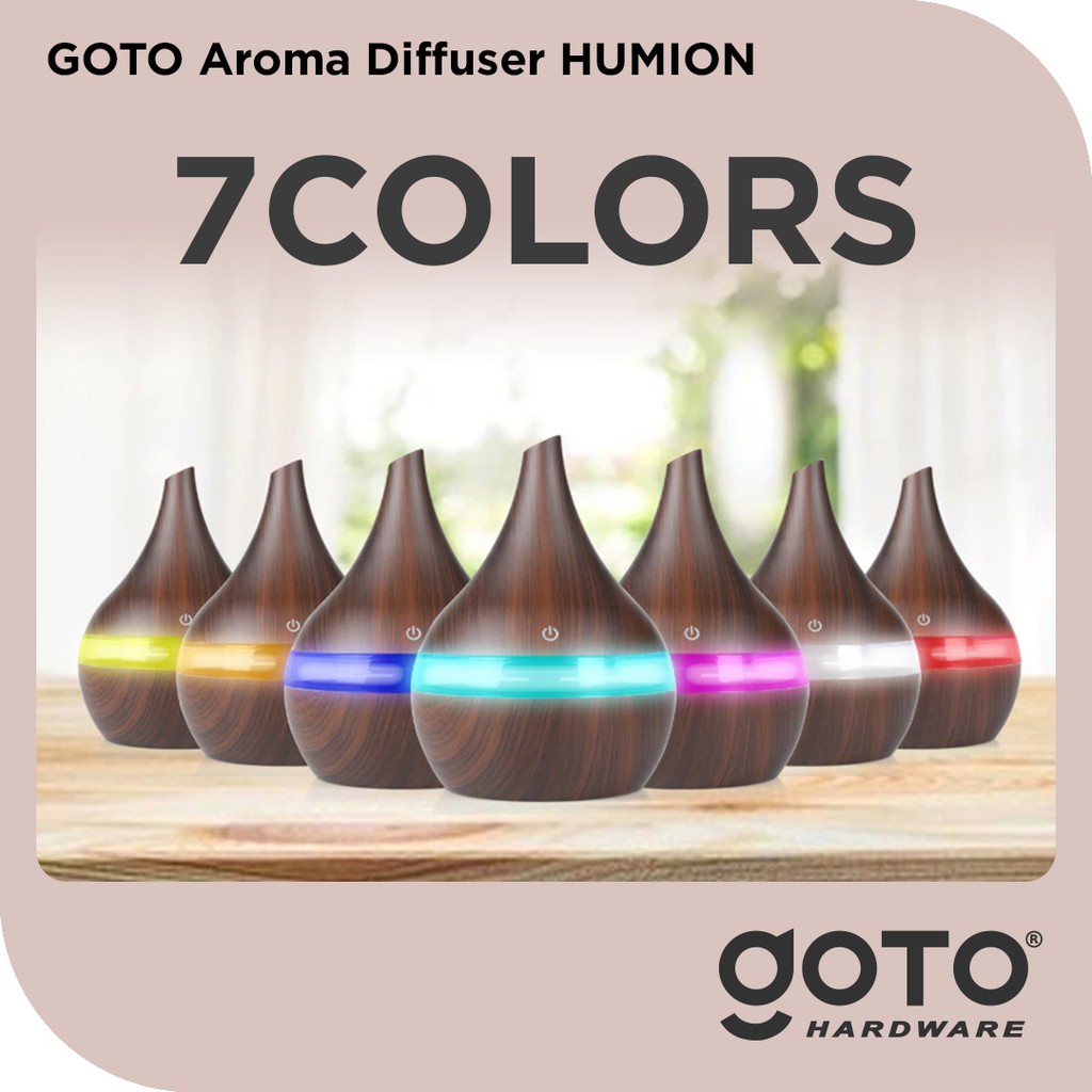 Goto Humion Humidifier Diffuser Aroma Terapi Essential Oil Pelembab-2