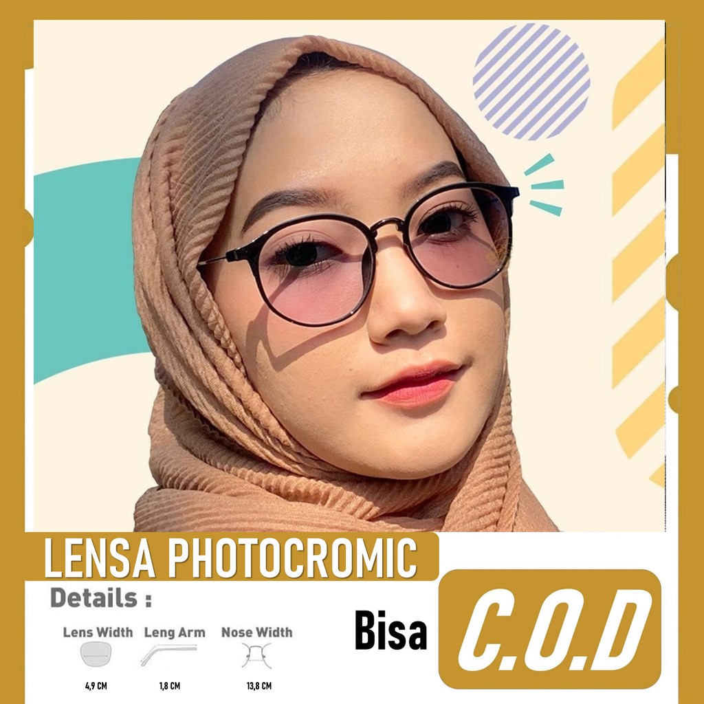 Kacamata Lensa photocromic Minus / Normal 2125
