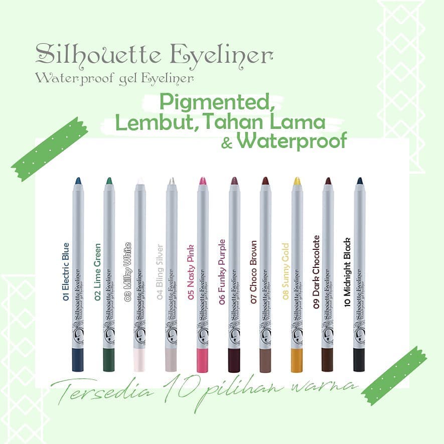 ✦SINAR✦ Madame Gie Silhouette Eyeliner 48hours