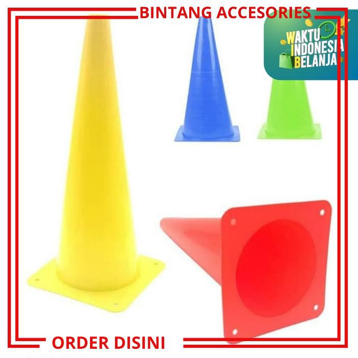 W133 CONE KERUCUT SKATE FUTSAL 23 CM ALAT FUTSAL ALAT OLAHRAGA PERLENGKAPAN OLAH RAGA FUTSAL
