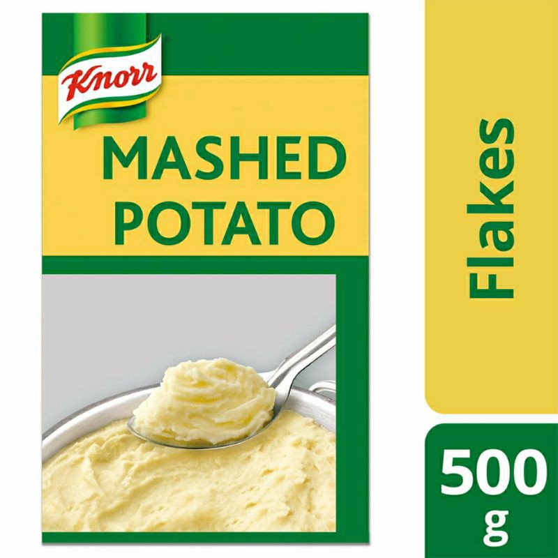 

KNORR mashed potato flakes isi 500gram exp tahun 2022