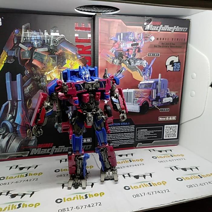 [mainan-hobi] Optimus Prime Machine Hero Transformers SS-05 Weijiang mini untuk kado