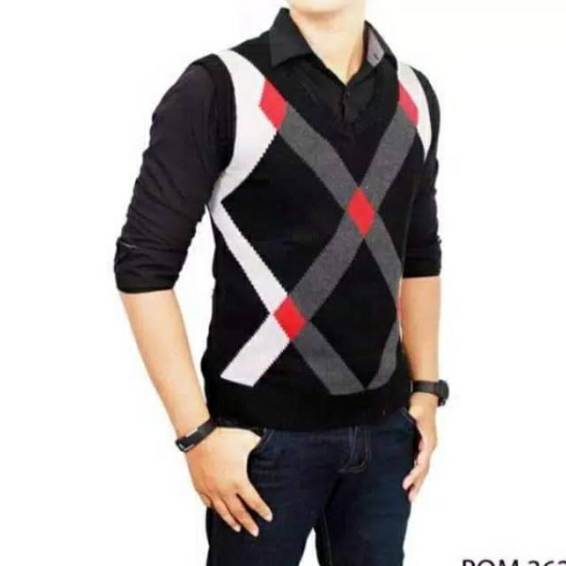 ROMPI pria rajut TEBAL