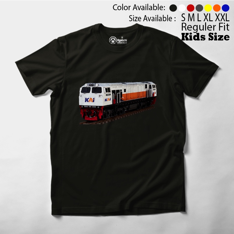 Baju Anak / Kaos Atasan Anak Laki Laki Kereta Api KAI CC206