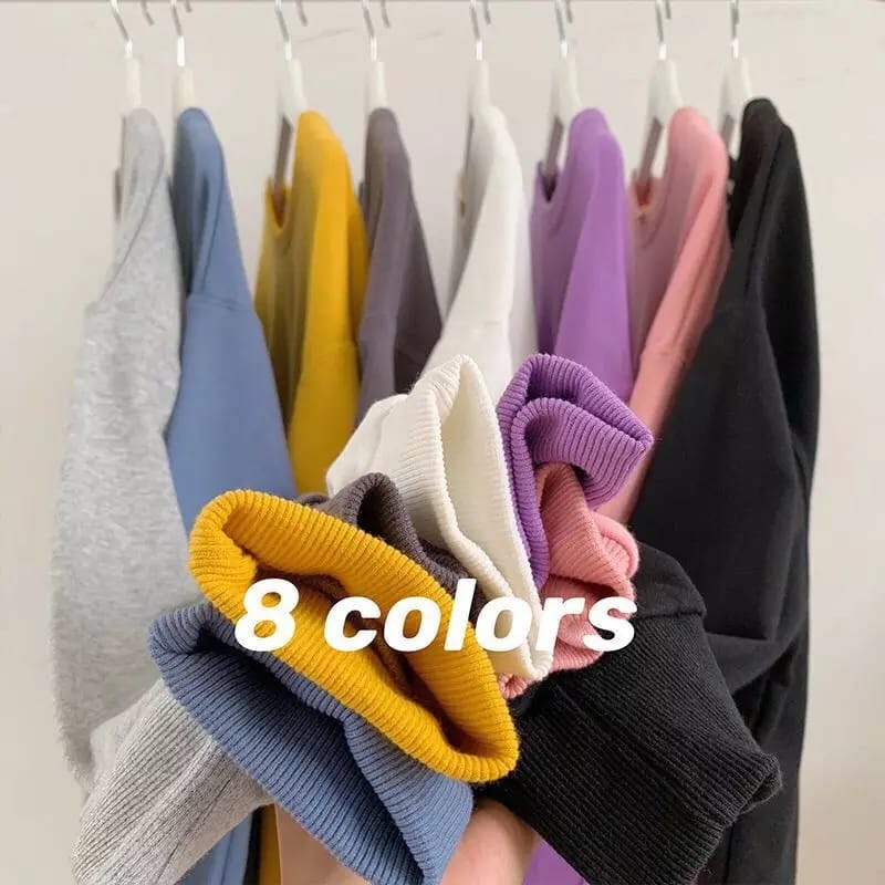 Sweater Crewneck Basic Polos Wanita Pria Couple Size (M-XXL) Crewneck Polos Oversize Unisex Basic Sweater Polos Fleece Premium Sweter Pria Wanita Oversize Tebal Korean Style Kekinian Sweatshirt Wanita Oversize Jumbo Sweater Polos Cewek Cowok Tebal Korea