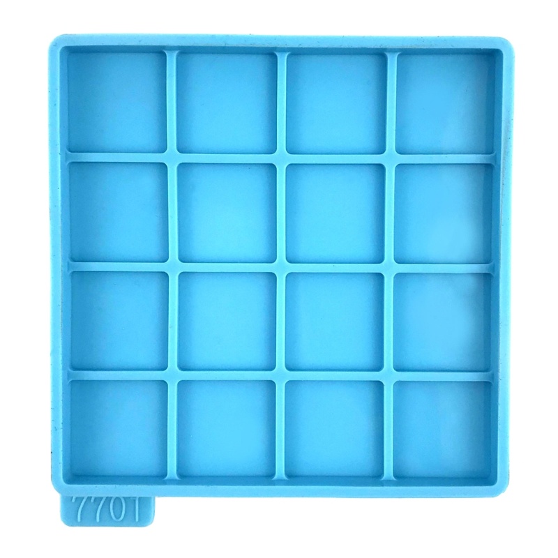 Siy Cetakan Epoxy Resin Bentuk Mosaik Bahan Silikon Anti Melepuh Tahan Panas Untuk Dapur