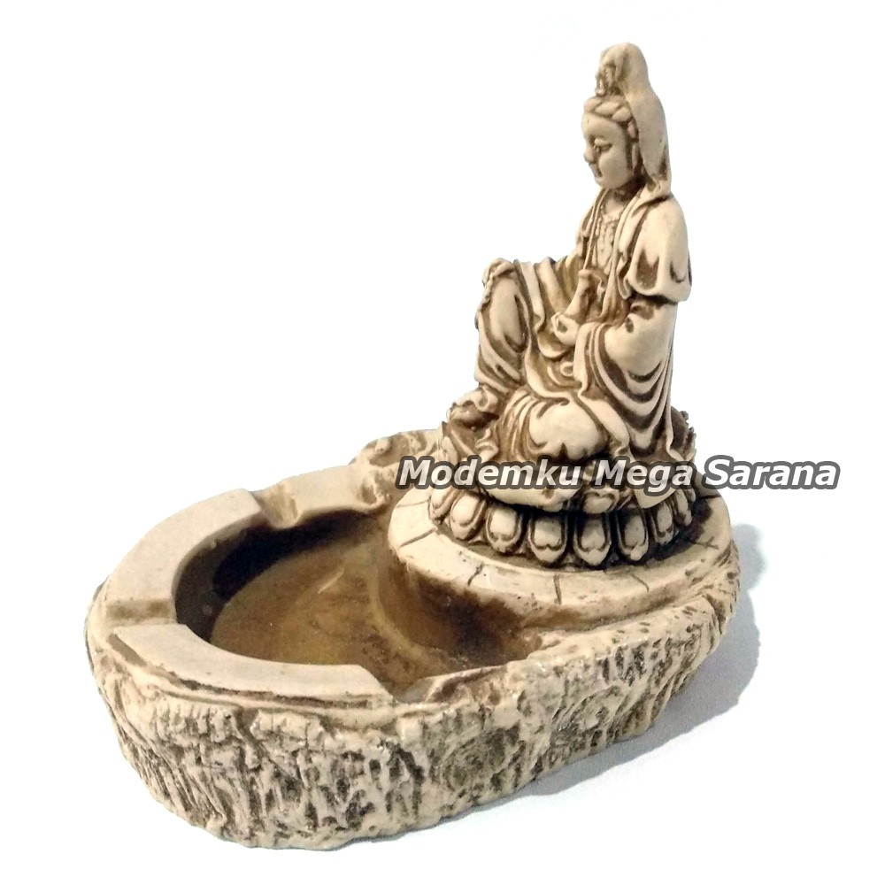 Asbak Rokok Fiber Glass ASB-FG01 - Patung Dewi Kwan Im